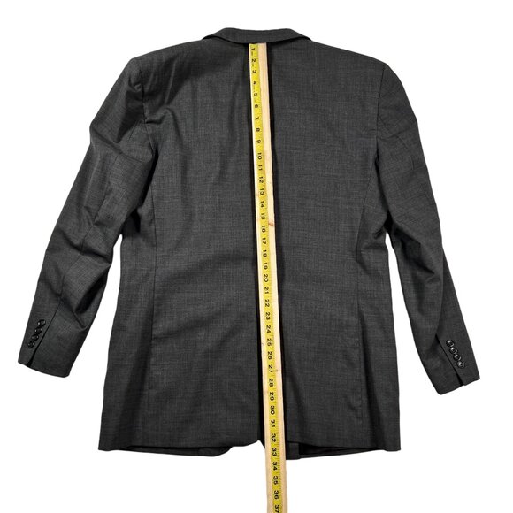 Jos.A. Banks Jacket Men's Long Sleeve Single Breasted Suit Separate Gray 44 - Picture 8 of 12
